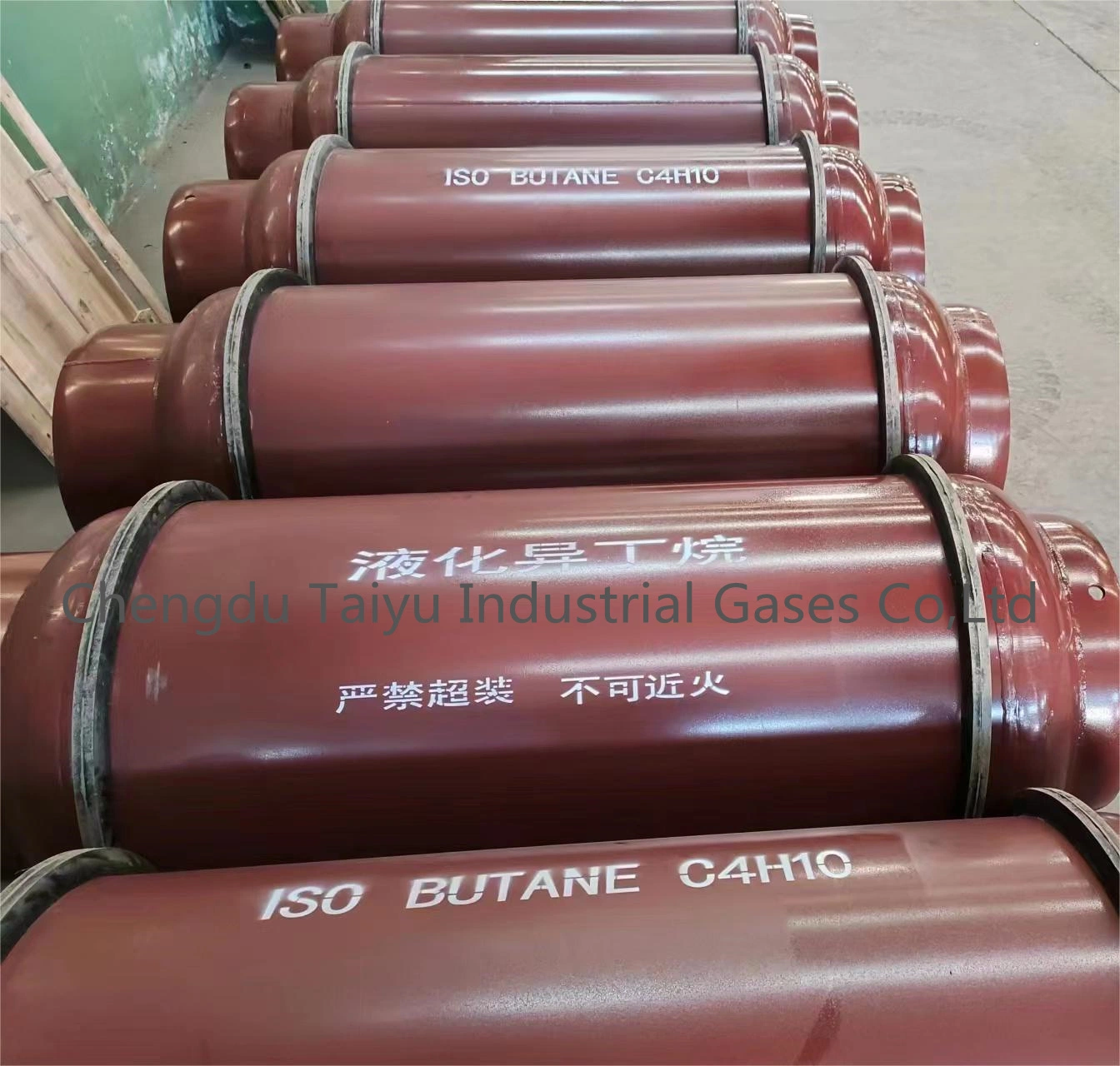 China Supplier Industrial Gas 99.9% High Purity I. C4h10 Isobutane Gas with Competitive Price