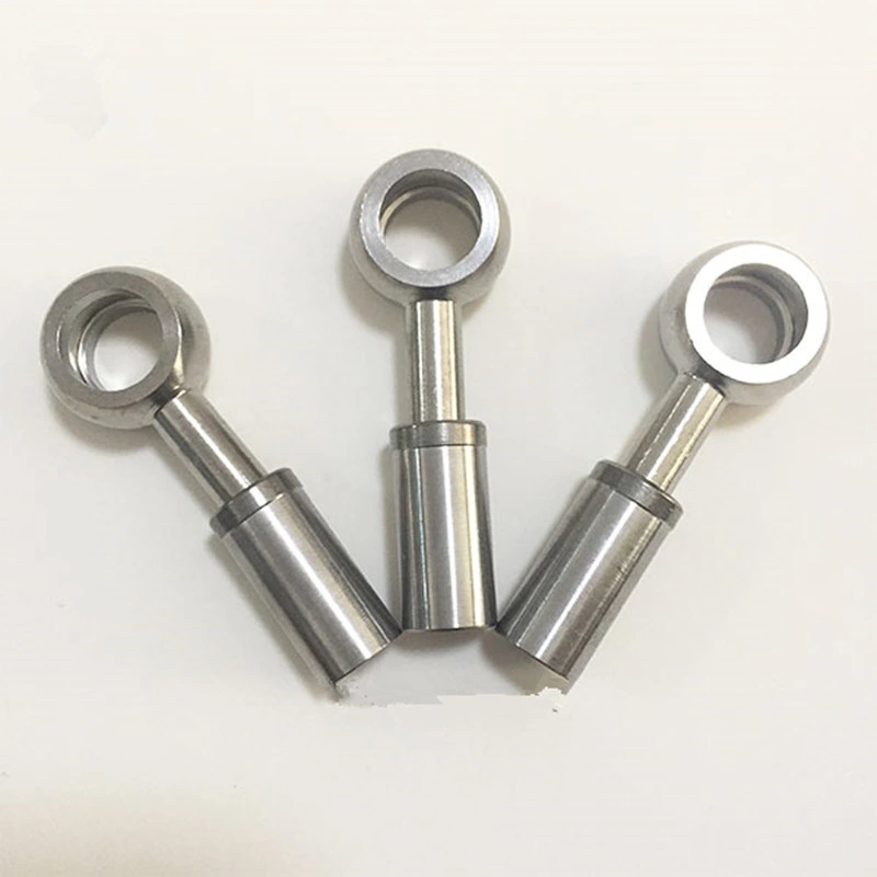 Stainless Steel Banjo Bolt An3 -3 an Straight to 10.2mm (3/8") Fitting Hose End