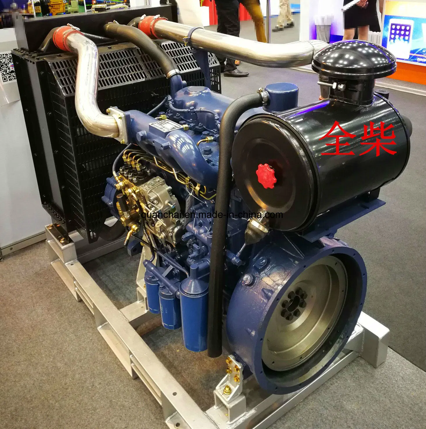 Quanchai Marca Motores Diesel de Arranque Fácil de 1500rpm 1800rpm para Generadores.