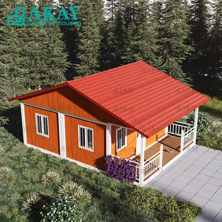 Akay 20ft Prefab/vorgefertigte/luxuriöse modulare Haus/Container House/Lagerung Container Homes Villas Versorgung