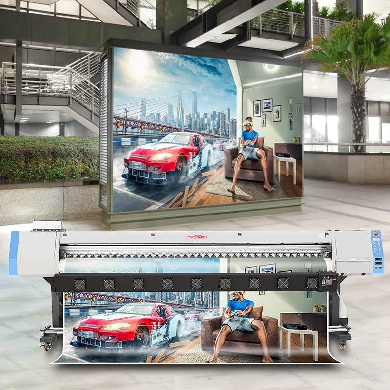 3,2 м цифровой Flex баннер Car виниловые наклейки пленки плакат Canvas экологически чистых растворителей принтера печатной машины для продажи