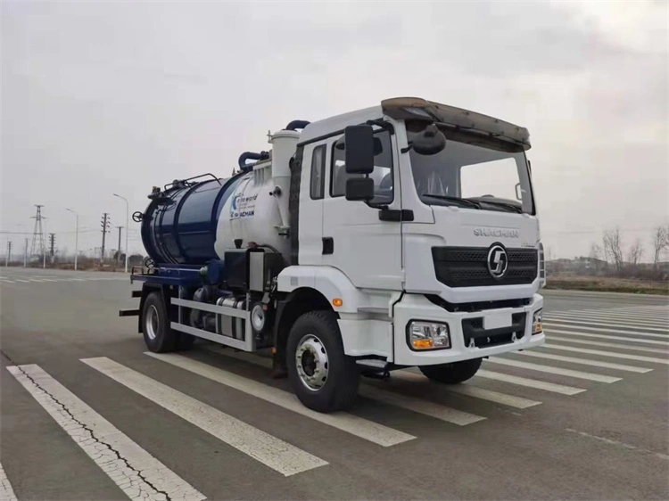 Manten diesel pétrolier vide 12Isuzu tonnes chariot d'égout haute pression