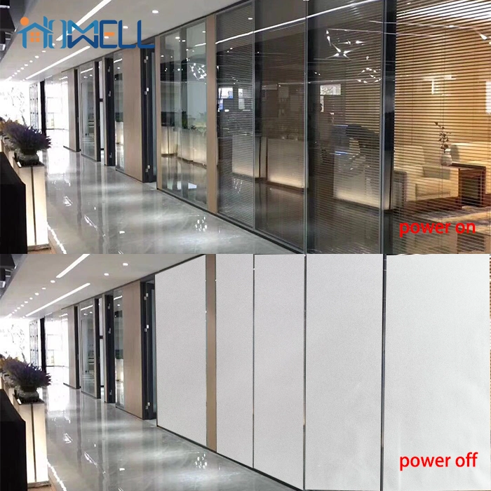 Pdlc Smart Film Switchable Self Adhesive Gray or White Color