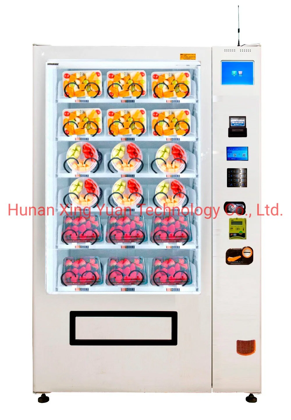 Elevator Vending Machines for Glass Bottle Fresh Milk with Refrigeration