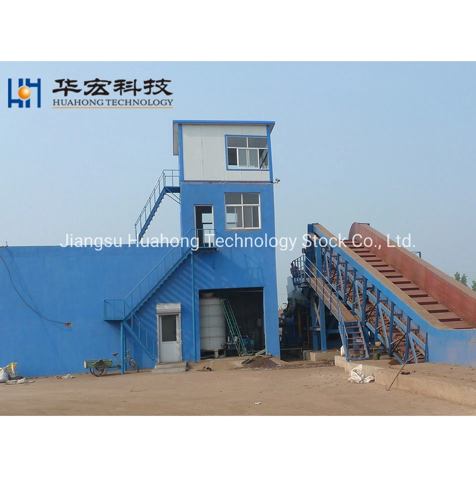 machine de recyclage de la ferraille hydraulique en aluminium Shredder les lignes de production