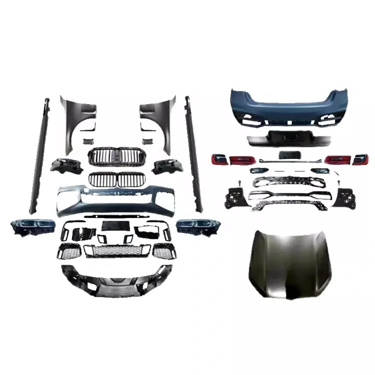 Full Body Kit Set Modified Upgrade PP Auto Car for BMW 7 Series G11 G12 Front Bumper Rear Bumper Headlight Hood Body Kit