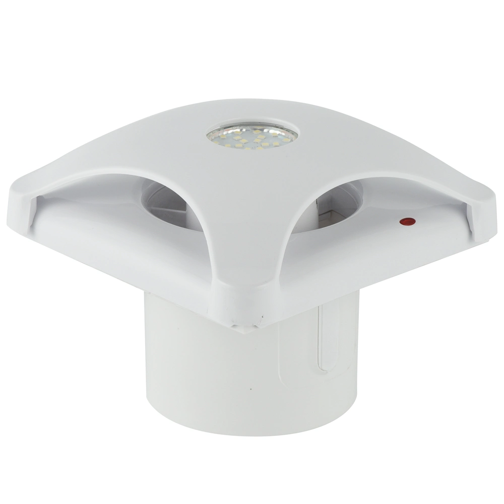 Fenêtre du panneau de ventilateur monté sur l'utilisation Type de pression de l'air la salle de bains Super Slim AC plastique ABS blanc Ventilateur d'échappement