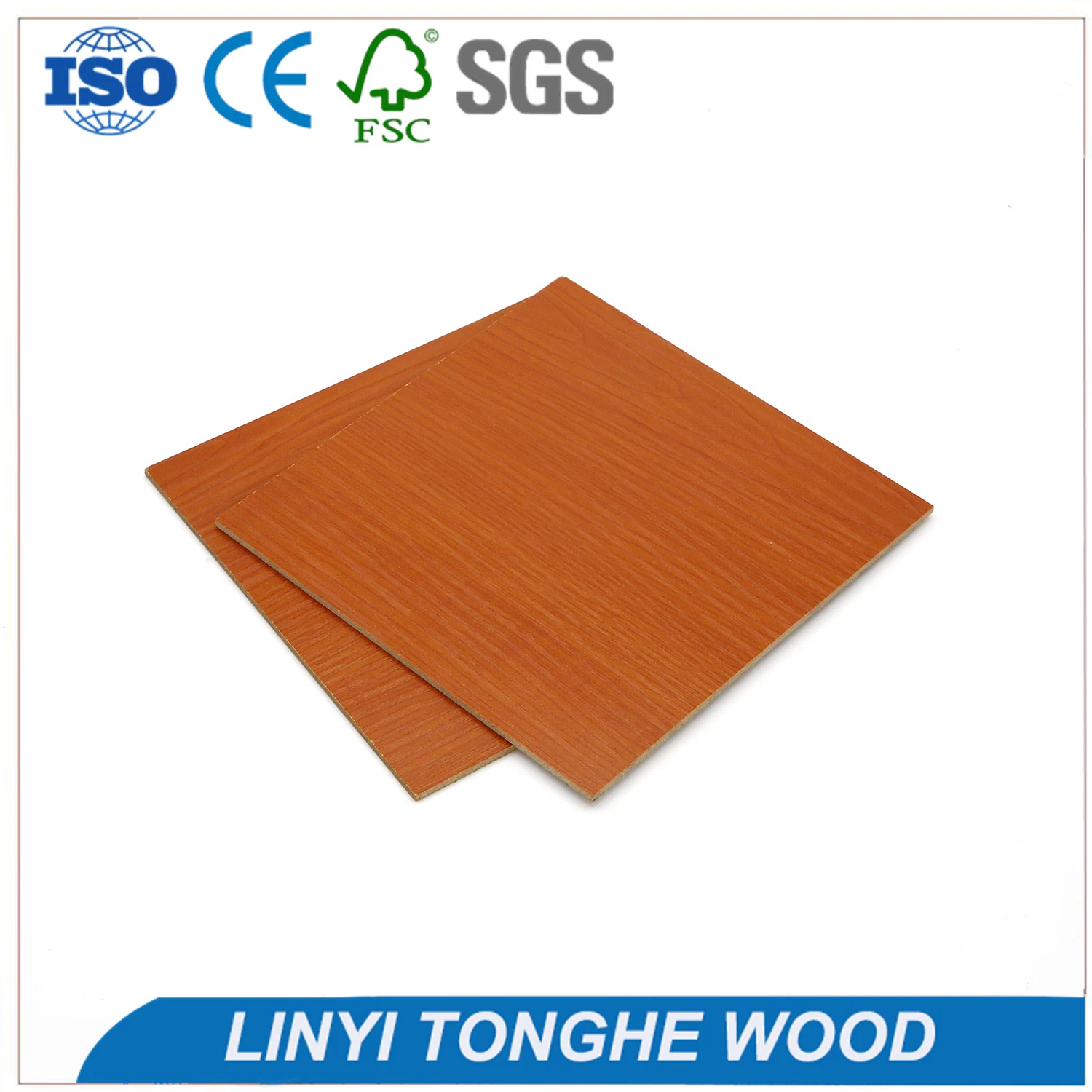 2020 Hot Sale 18mm One Side Melamine MDF Melamine MDF Board for Decoration