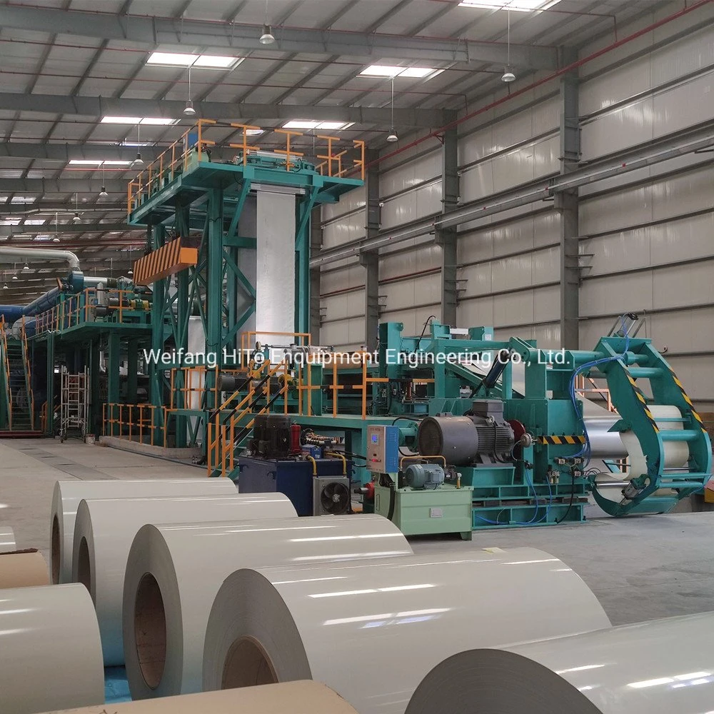 Stahl Coil Color Coating Line mit einer Kapazität von 80000 Tonnen Hito Engineering