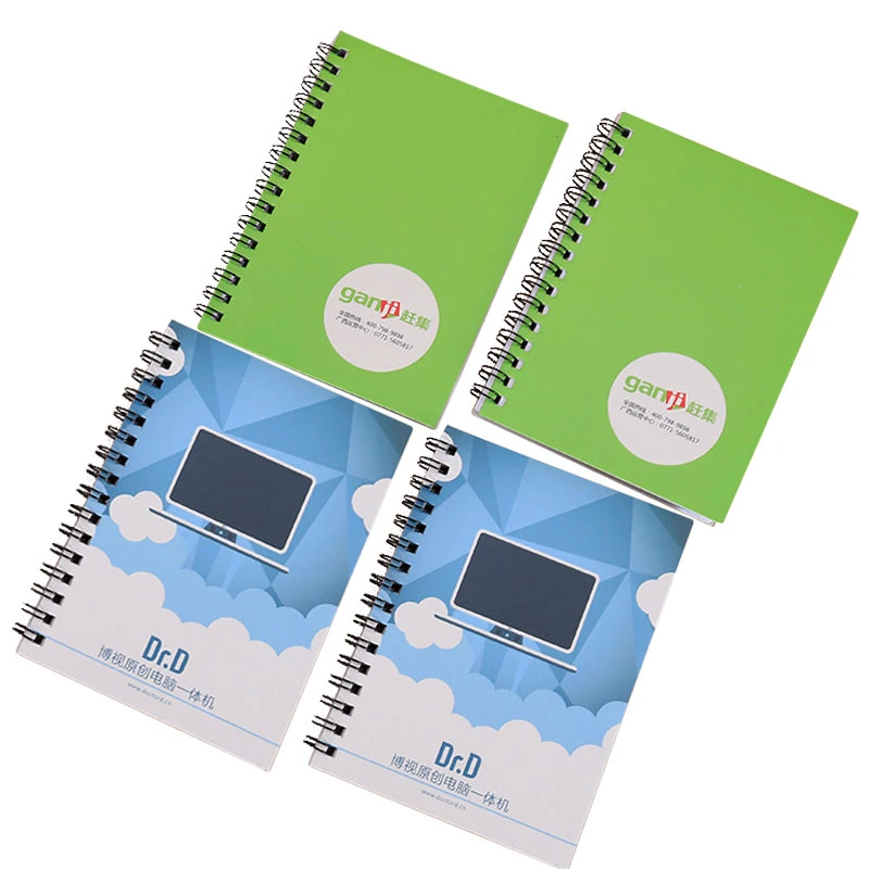 Nota de papel em espiral promocional Reserve Planner Notebooks com o logotipo personalizado