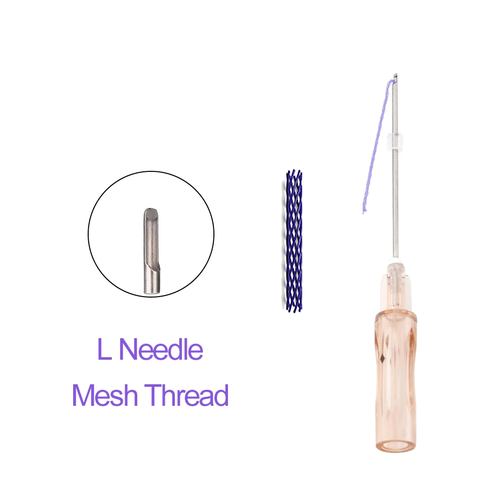 Surgical 19g 50mm L Needle Mesh Thread Pdo for Filling