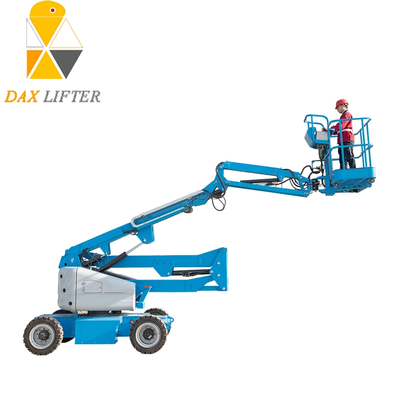 300kg 18m Professional Durable Self-Propelled Articulating Construction Equipment