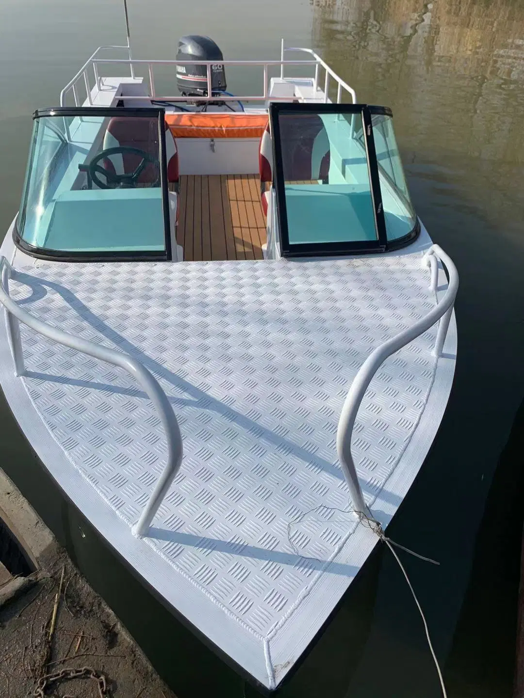 Neues Design 5,28 Langes Aluminium-Schnellboot Yacht Angelboot Hoch Geschwindigkeit