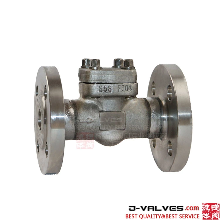 Carbon Steel Stainless Steel Gg25 F304 Forged Steel Swing Check Valve Non Return Valve