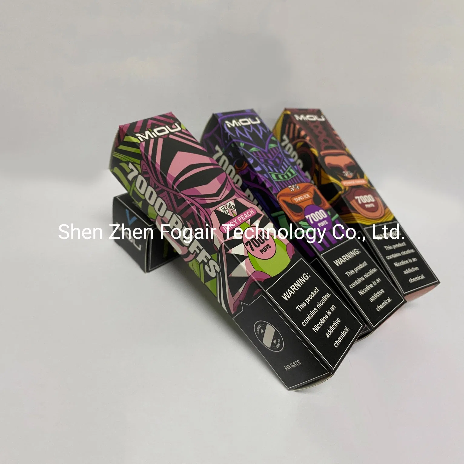 Highest Quality Miou 7000 Puffs Multiple Flavors Rechargeable Vape Pod Wholesale Electronic Cigarette