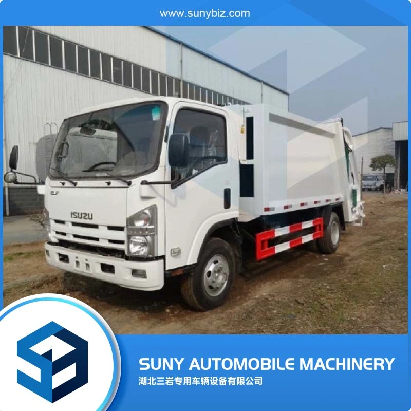 Factory Sale Isuzu 700p 4*2 8-10cbm&#160; Compactor Garbage Truck