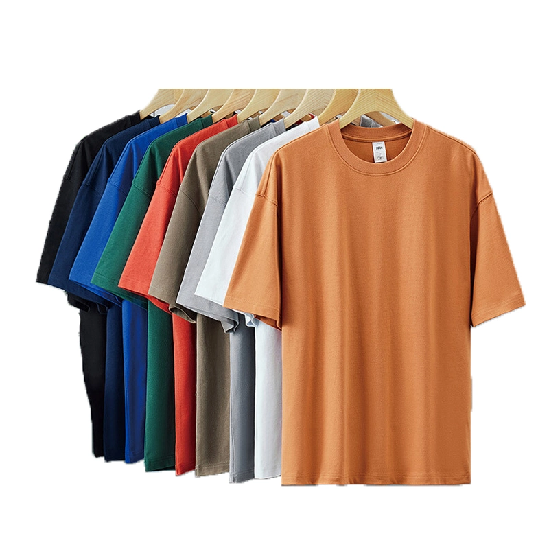 Custom Oversized Cotton Plain Heavyweight Plus Size Men&prime; S T-Shirts