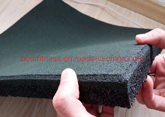 Indoor Playground Rubber Tile Fitness Rubber Mat Fitness Gym Rubber Floor