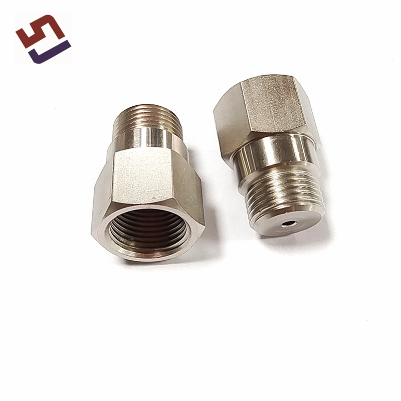 CNC Machining Parts Auto Parts O2 Oxygen Sensor Test Pipe Stainless Steel Extender Adapter Extension Spacer Bung