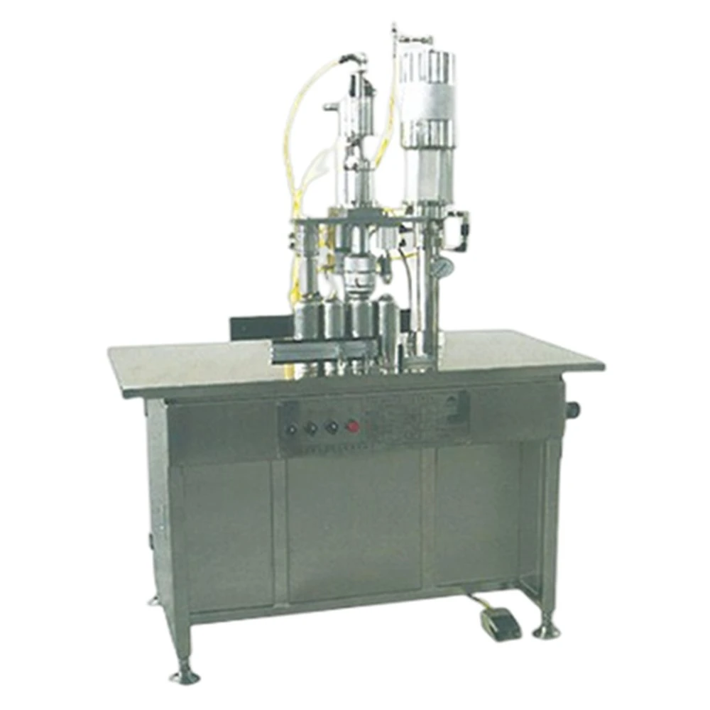 Aerosol Body Spray Semi-Auto Filling Machine