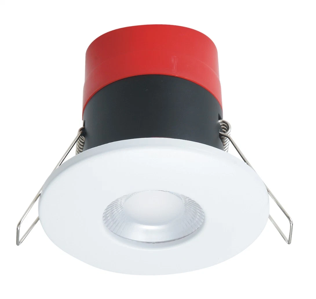 Incombustible Fire-Rated conmutable 3AAC regulable de 7W LED de interior de la luz de abajo