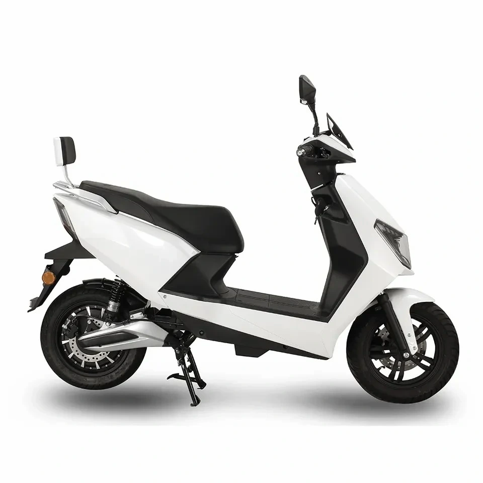 2023 bicicleta de motocicleta baratos movilidad Scooter White Electric motocicleta con Absorción hidráulica de choque para la venta