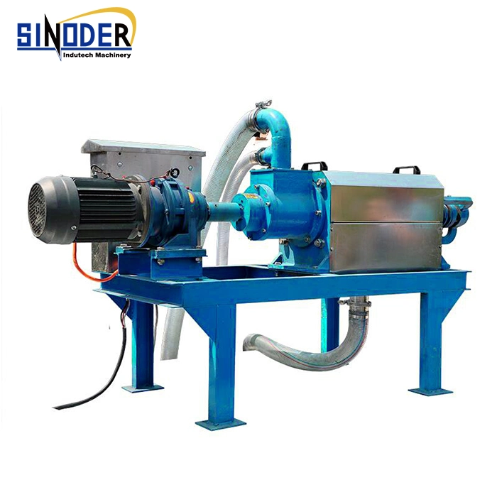 Poultry Waste Processing Equipment Cow Dung Dewatering Machine Manure Solid Liquid Separator