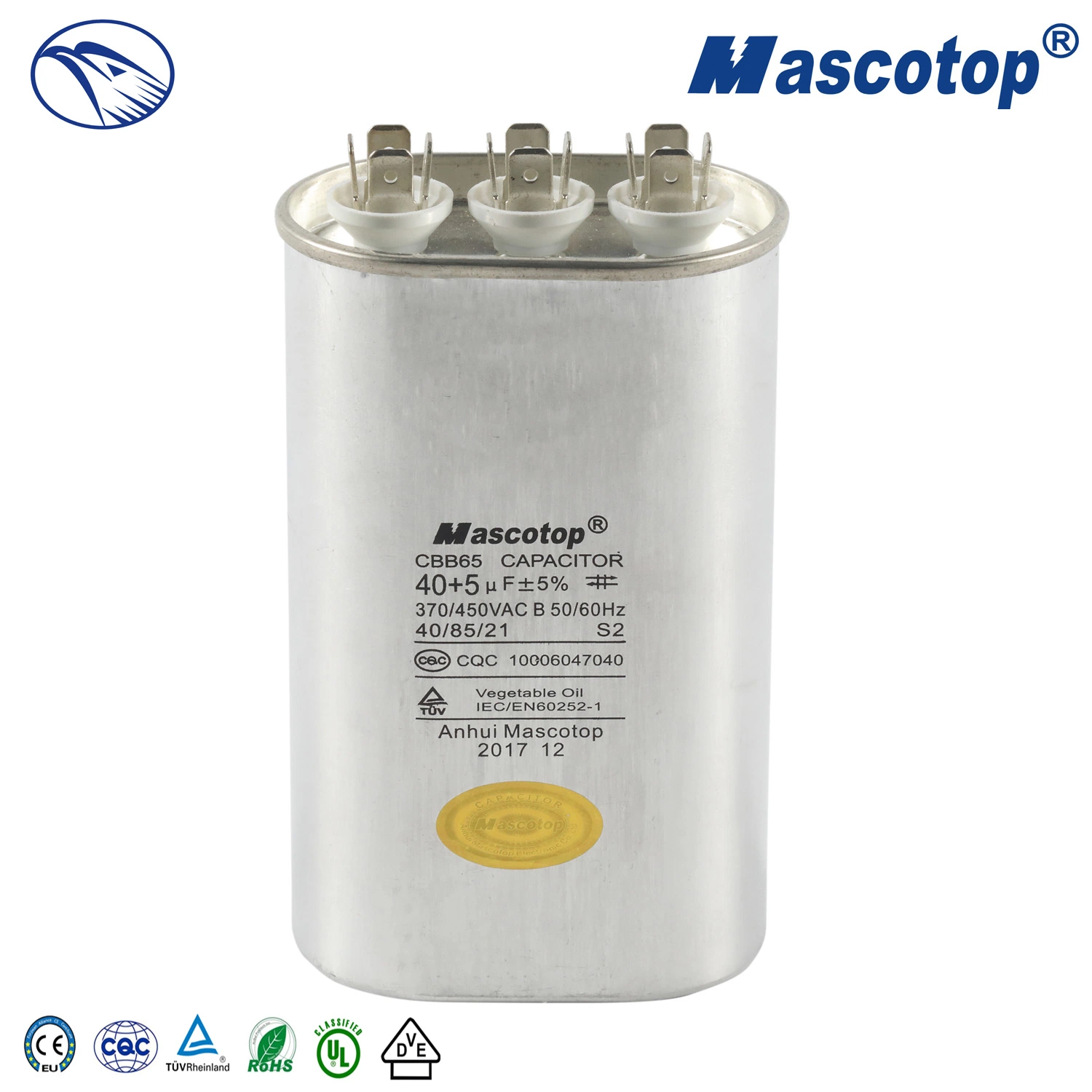 Cbb65-R Capacitor with High Insulation Resistance