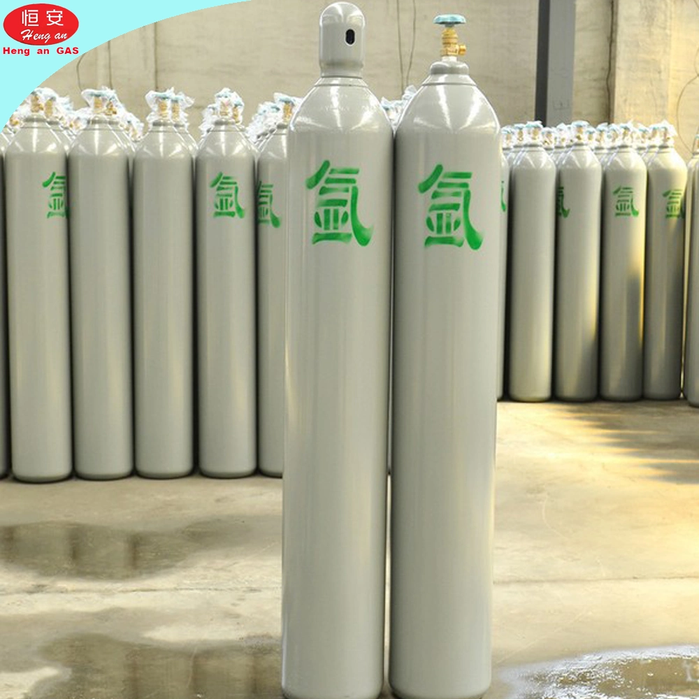 Argon Bottle 40 Liter Ar Gas Cylinders 99.999% Purity Welding Gas