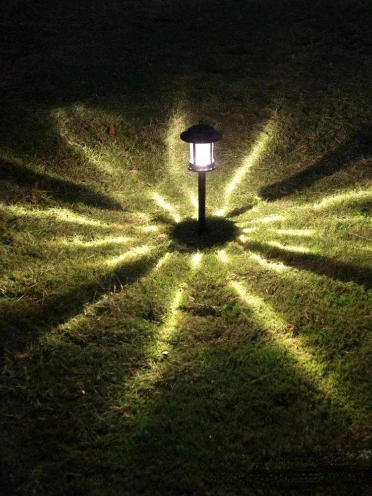 Outdoor IP65 Waterproof Wireless LED Solar Power Ground Lawn Walkway Bright LED Garden Solar Light