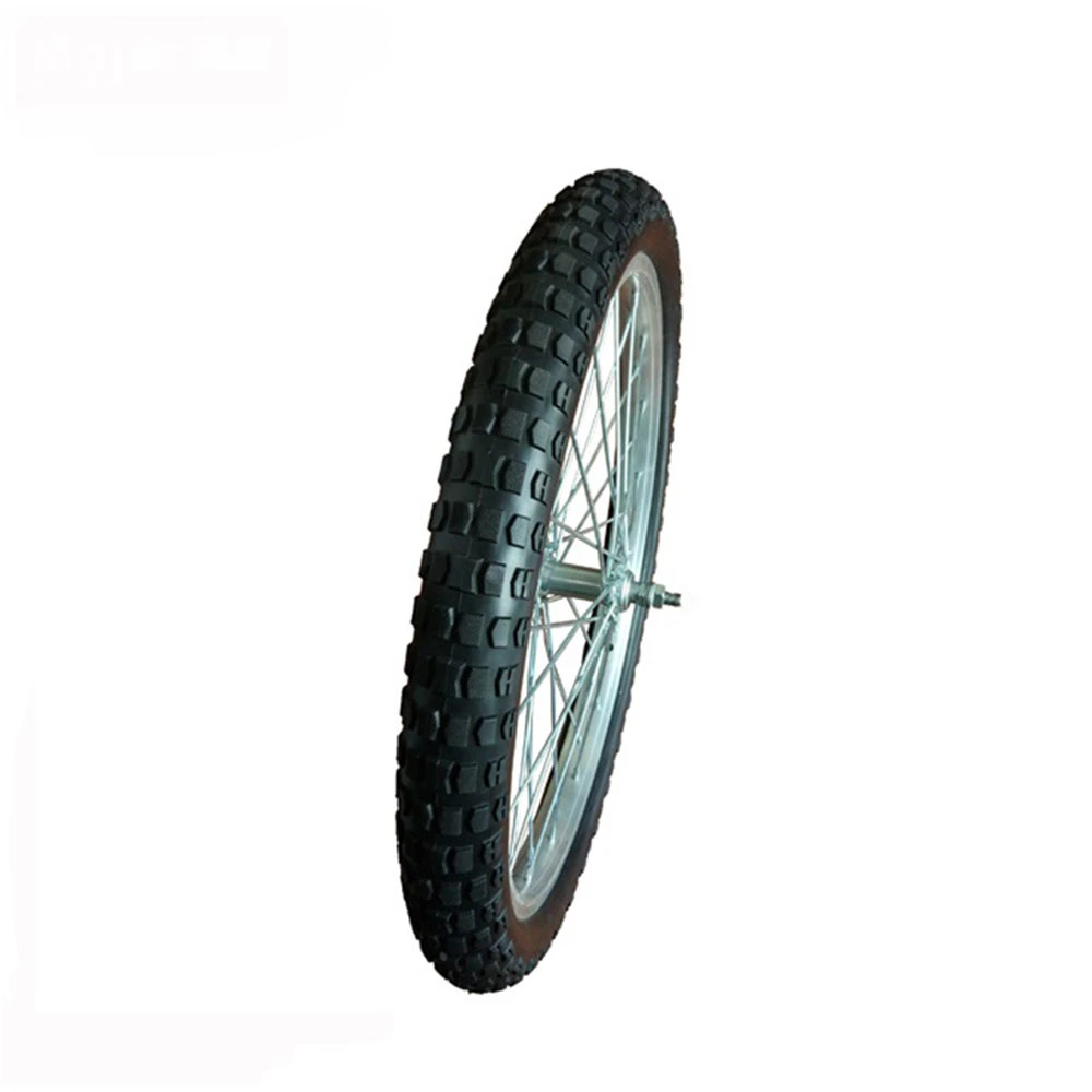 16 pol. 20" as rodas de bicicletas BMX Rodas de borracha para Trolley