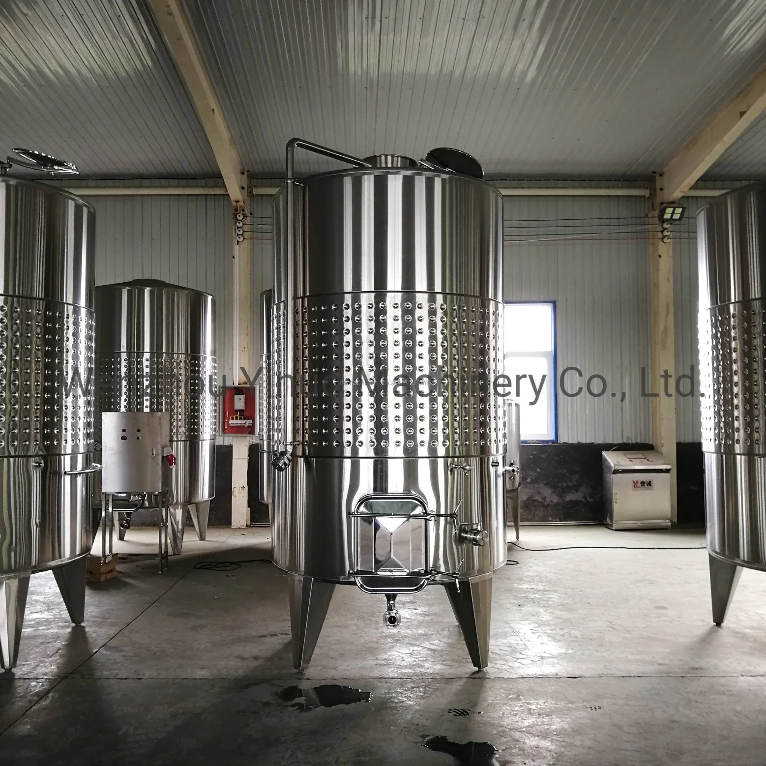 Joston High Quality 3000L Floating Lid Tank Stainless Steel Airtight Tank for Winery