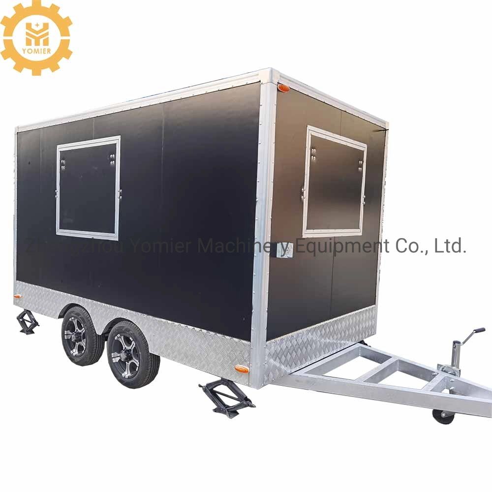 China Mobile Towable Ice Cream Beverage Vending Food Truck