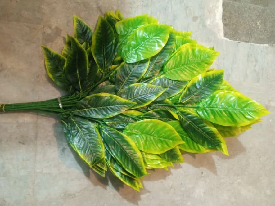 Wholesale/Supplier Artificial Mango Leaves Decoration Artificial Tree Branch for Sale