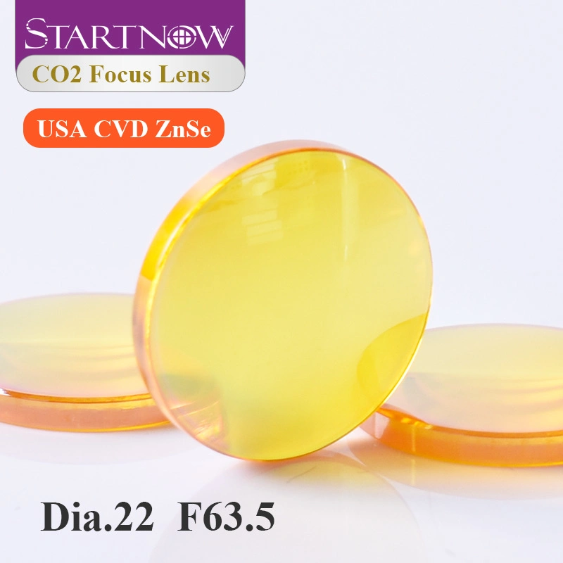 Startnow USA CVD Znse Laser Focus Lens D22 F63.5mm 2.5" CO2 Laser Optic Focusing Lens