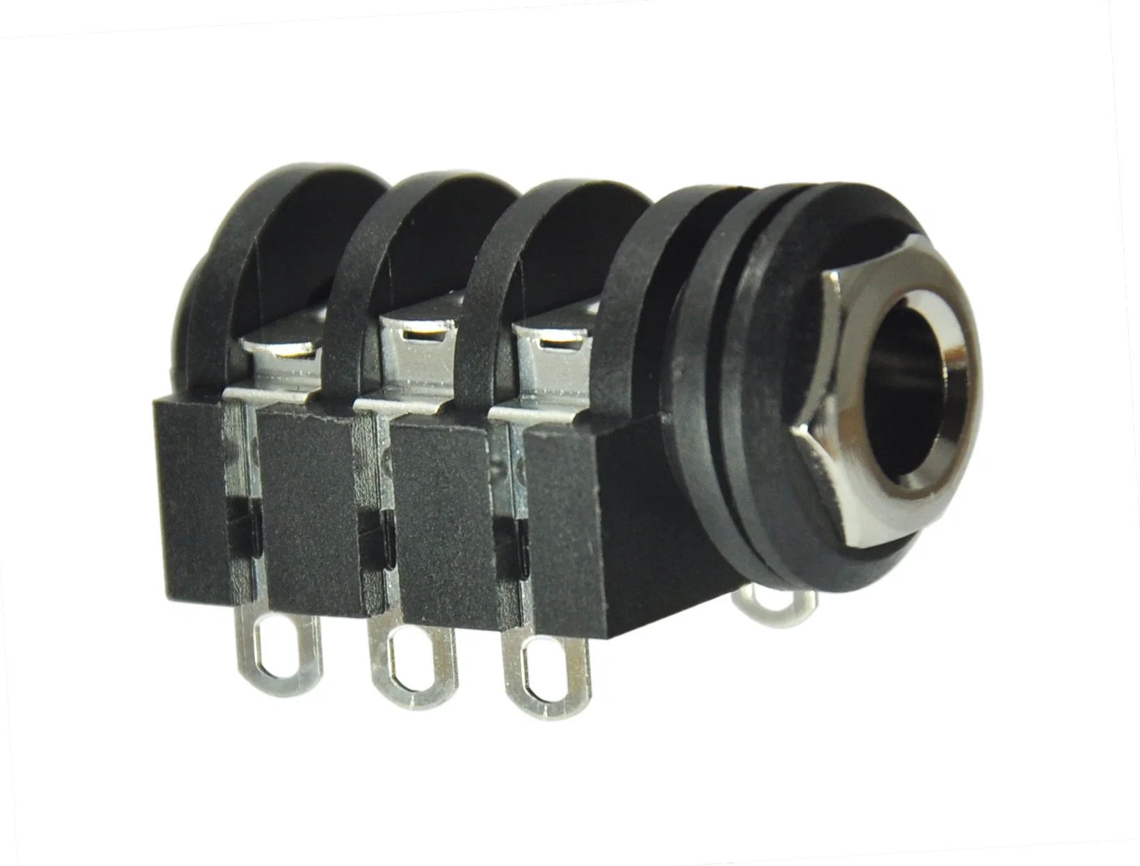 Los efectos de 6,35 mm mono/estéreo conector jack de 1/4" con terminales de soldadura