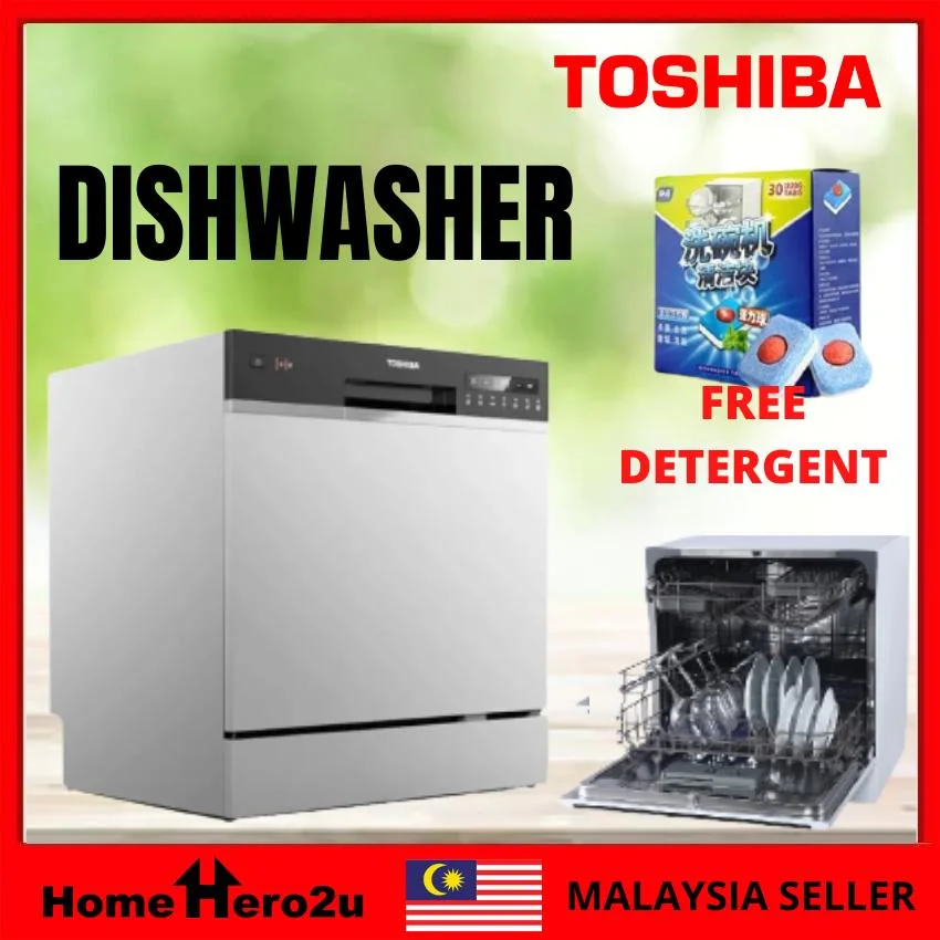 New Design Standing Dishwasher 8 Set Setting UV Anti-Bacterial Filter Dishwasher