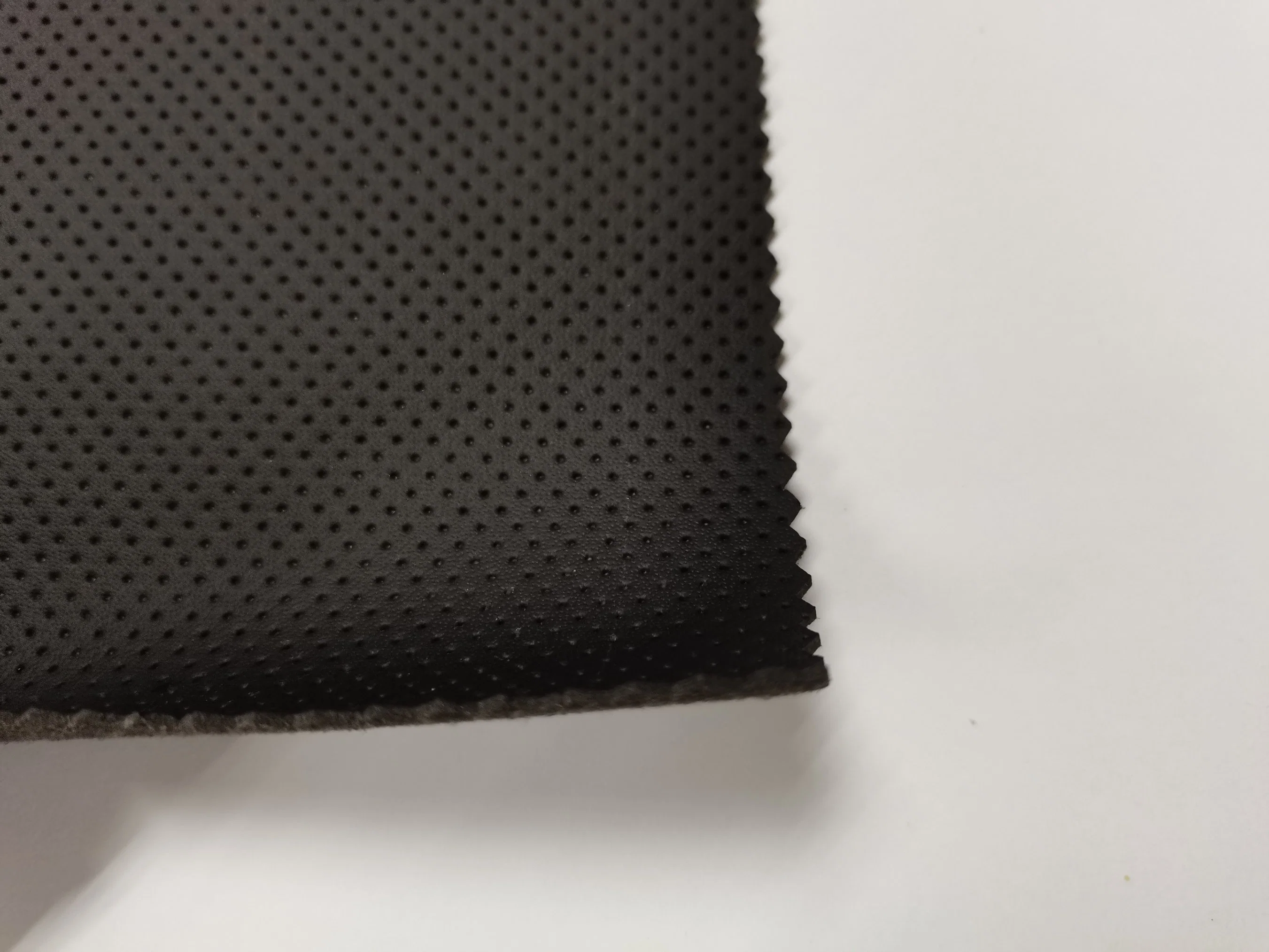 Printed Fiber Automotive Huafon High quality/High cost performance Fire Resistant Perforated Synthetic Leather