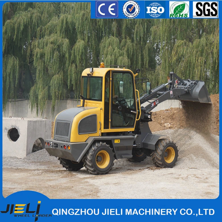 Eco-Friend Wheel Loader 0.8 Ton Loading Machine with Ce