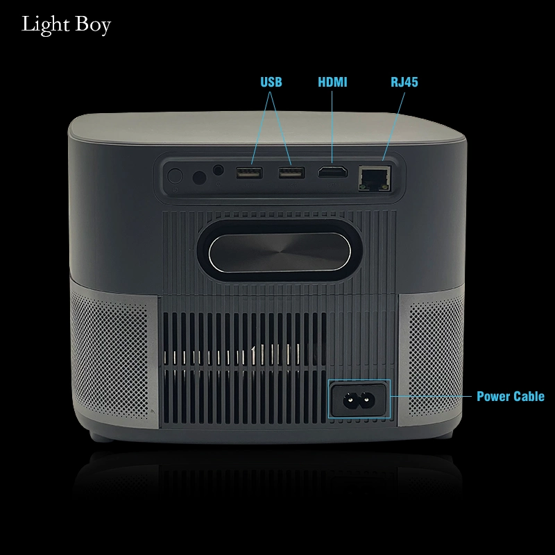 Lightboy C10m Dust-Prood Hotel TV Video 1080P Projector