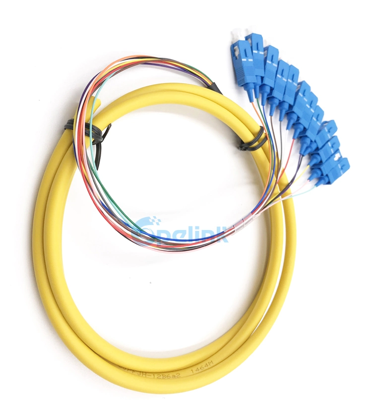 High quality/High cost performance Distribution Optical Fiber Pigtail Sc/Upc for Fiber Optic Data Transmission