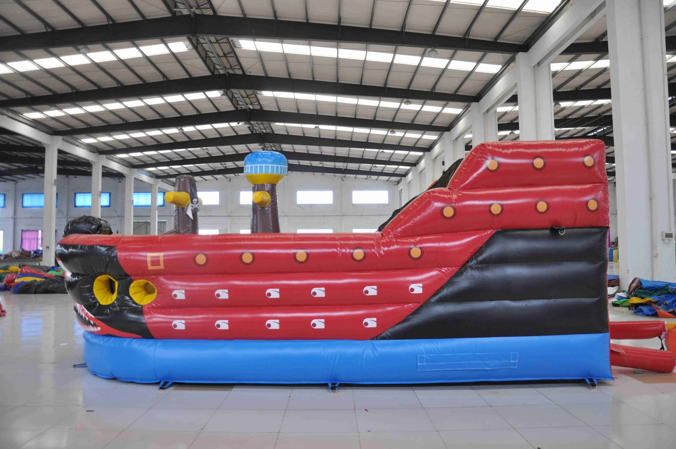 Supermarket Decoration Pirate Boat Inflatable Pirate Ship for Chirdren (AQ1523)