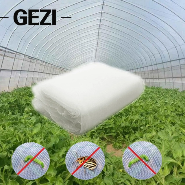 White Plastic Agriculture 65% Agricultural Insect Proof Protection Netting Repellent Repel Net Istyal Impregnated