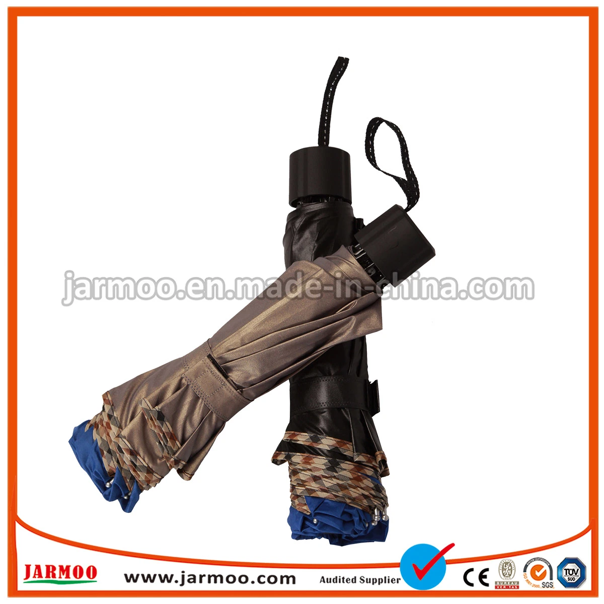 Custom Design Promotional Windproof Auto Open Golf Umbrella