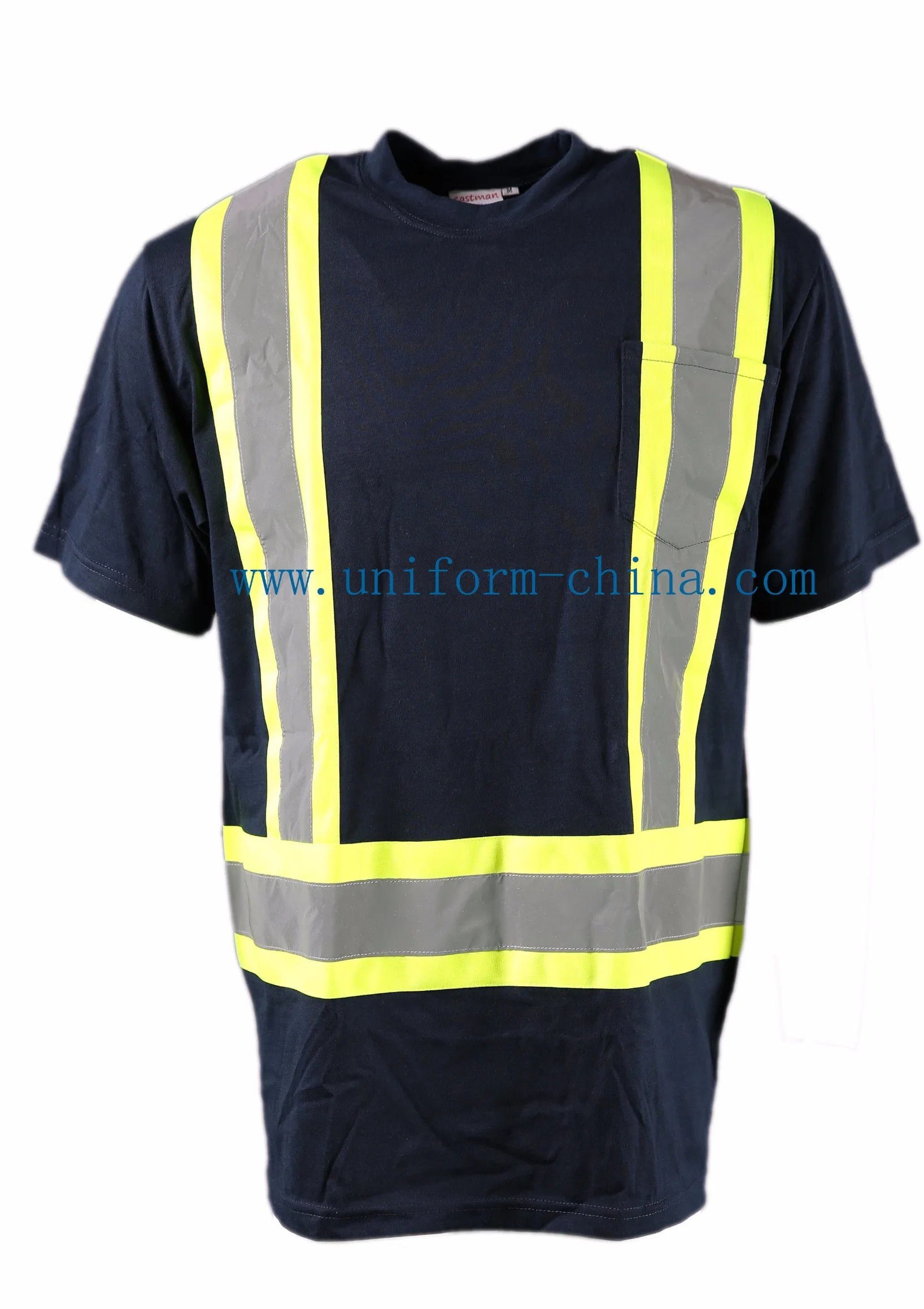 Customized Design Industrial Uniforms Workwear T Shirt for Men