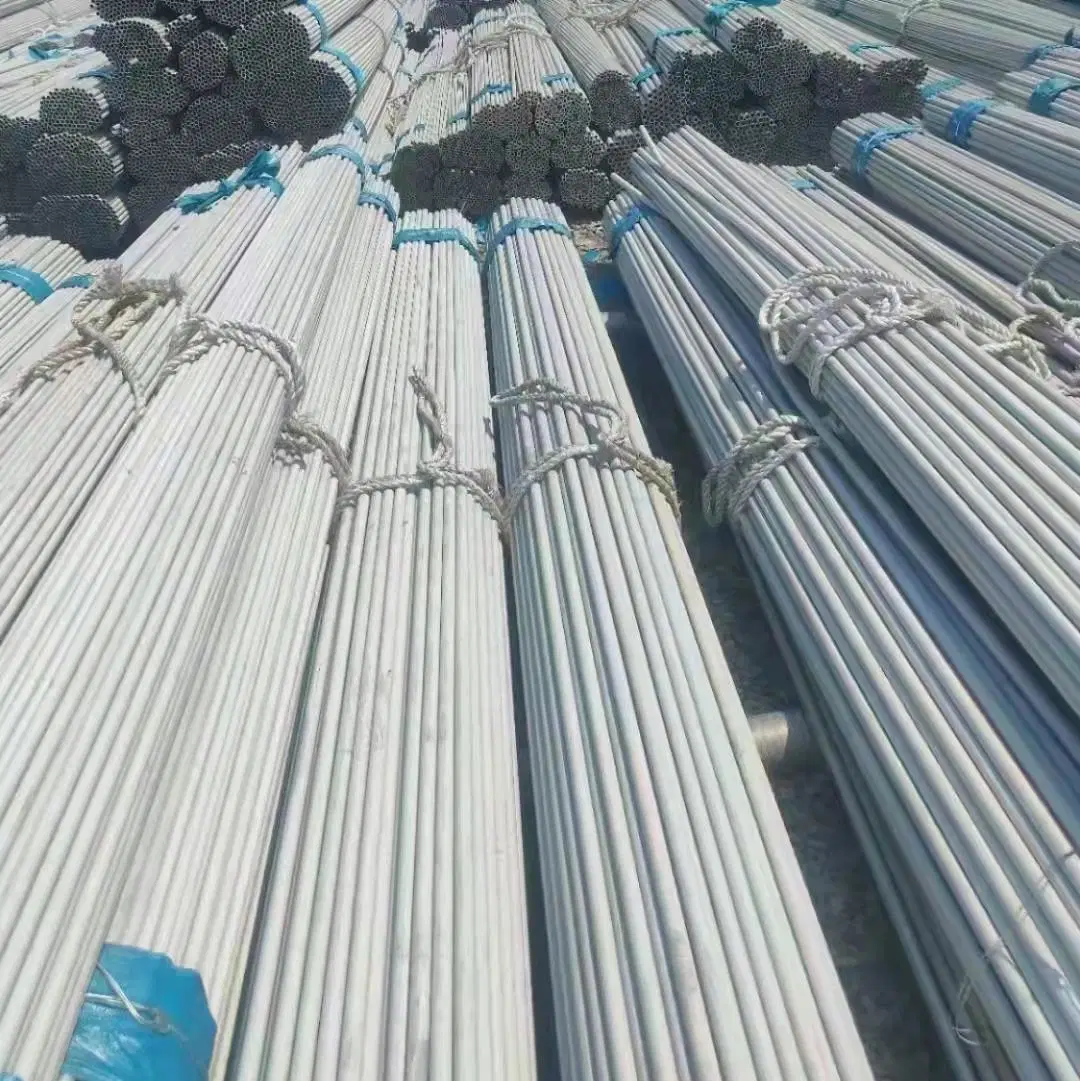 Hot Selling En S355 DN20 2.8mm Thick Galvanized Round Steel Pipe for Petroleum Machinery