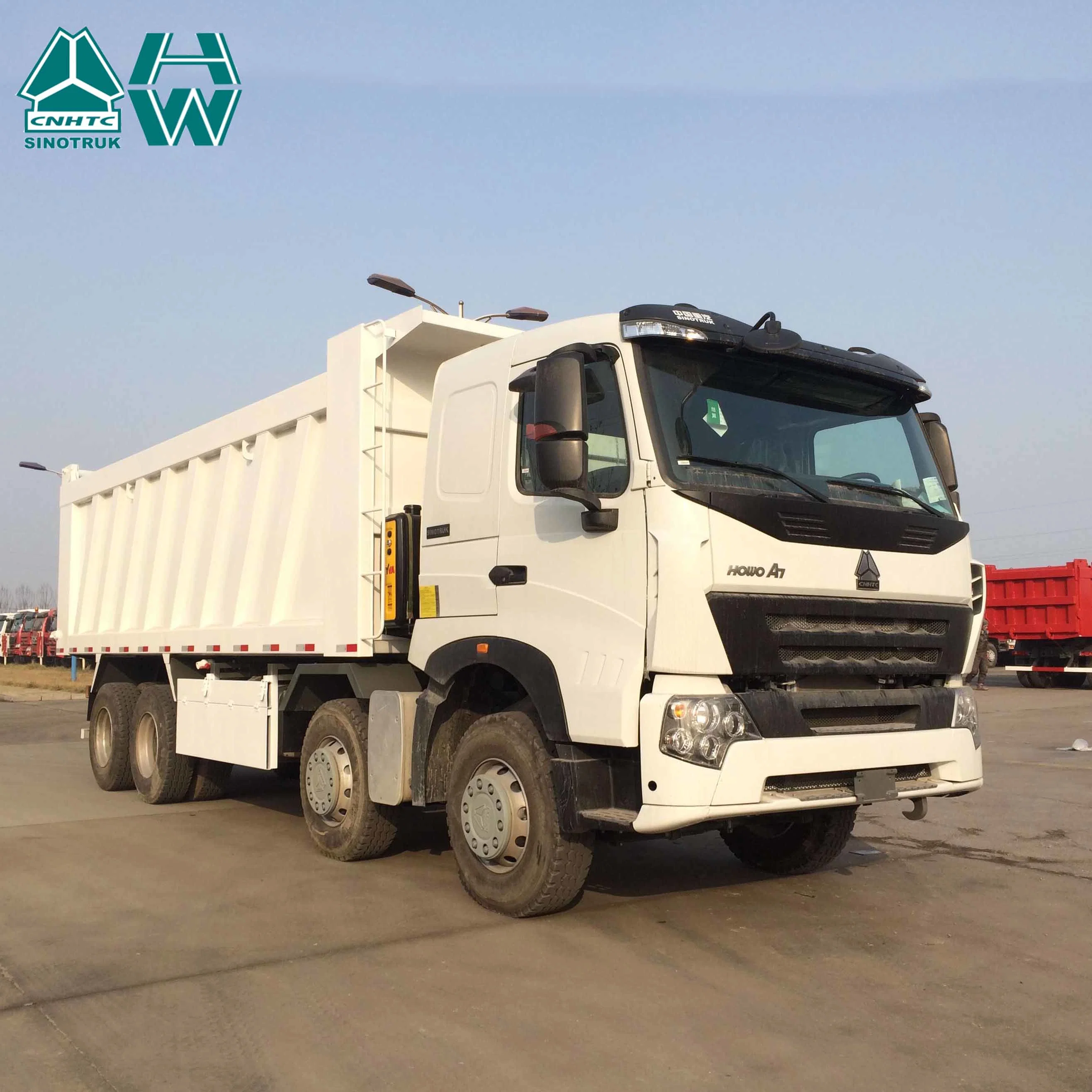 2022 Brand New Sinotruk HOWO China Top Brand A7 T7 8X4 6X4 12 Wheeler Earth Moving Aggregates Sand Transportation Heavy Duty Tipper Dump Truck