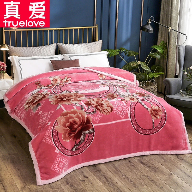 Faux Fur Raschel manto de nubes esponjosas terciopelo Home ropa de cama cama Manta Visón Set edredón el edredón de visón con almohada Shams, ultra suave y cálida manta duradero