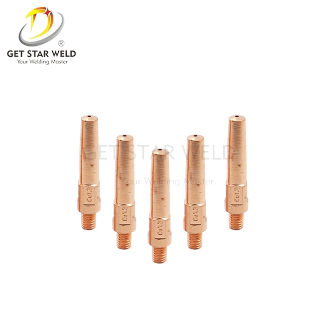 Get Star Weld 200A/350A/500A M6*45/40mm Panasonic MIG Mag CO2 Welding Torch Copper Contact Tip