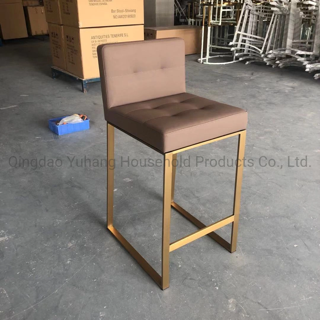 Polish Stainless Steel Bar Stool Chair M-X4008